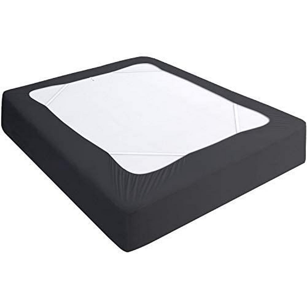 bed cover with elastic queen size