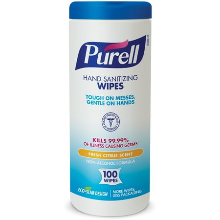 Purell Hand Sanitizing Wipes, 100 Count, 4 Pack