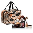 thumbnail image 6 of Travel Toiletry Bag with Metal Hook Large Capacity Cosmetic Bag Toiletry Bags for Travel, Gym, Camping Cat Face and Pumpkin, 6 of 9