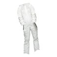 thumbnail image 4 of Hombres Mujeres Trajes de nieve de una pieza Trajes de esquí con aislamiento cálido de invierno para esquiar Equipo de ropa para exteriores - Múltiple XL blanco Baoblaze Trajes de esquí de una pieza de invierno, 4 of 8
