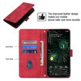 thumbnail image 3 of Compatible with Google Pixel 6 Pro Classic Embossed PU Leather Case with Card Holder Shockproof Cover, 3 of 5