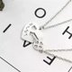 thumbnail image 2 of 2 Pcs/Set Best Friend Necklaces Key To The Heart tone Pendant Necklaces Lock And Key Best Friend Bff Necklace Heart Best Friends, 2 of 5