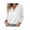 White, variant on Zeagoo Satin Button Down Shirt for Women Long Sleeve V Neck Silk Blouse Top