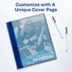 thumbnail image 5 of Carpeta de 3 anillas Avery Flexible View, anillos redondos de 1/2 pulgada, azul, 5 of 6