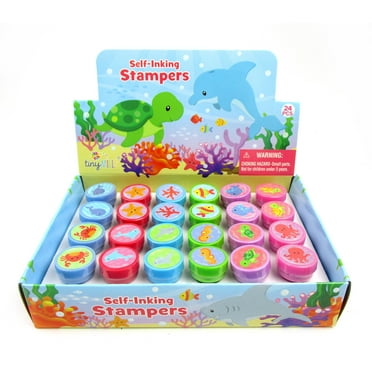 24 Pcs Ocean Animals Stampers for Kids