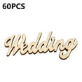 thumbnail image 4 of Transemion 60 Pieces Wooden Letters Wall Hanging Scrapbooking Crafts Decorative Props, 4 of 6