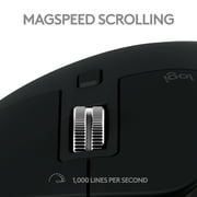 Logitech MX Master 3S for Mac Performance Wireless Mouse, Space Gray, Space Gray