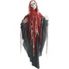 Halloween Hanging Red Reaper, over 5'