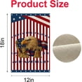 thumbnail image 7 of 250 Years America Garden Flag,250th Anniversary USA Patriotic Flag Double-Sided Flag with Eagle Liberty Bell Statue of Liberty,1776-2026 Commemorative,12 x 18 Inch, 7 of 7
