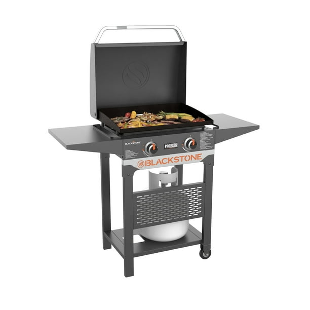 Blackstone Pro Series 2 Burner 22″ Propane Pedestal Griddle with Hood eXtremes