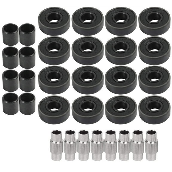 Amphetamine Inline Roller Hockey Speed Bearings and Spacers Kit Ceramic Hybrid