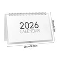 thumbnail image 2 of Tyidzon Desk Calendar 2026, 12 Months Small Desk Calendar 2026 Standing Flip, Jan 2026 to Dec 2026, 6" X 10" Desktop Calendar Planner, 2 of 5