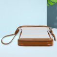 thumbnail image 1 of OUSITAID PU Double Layer Cosmetic Bag Transparent Makeup Box Waterproof for Female Travel, 1 of 8