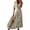 Milky White, variant on Glonme V Neck Long Dress for Women Loose Travel Summer Beach Sundress Bohemian Swing Maxi Dresses Pink L