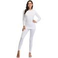 thumbnail image 1 of NETSENG Thermal underwear wool lining for women's long Johns, 1 of 5