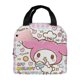 thumbnail image 1 of Sanrio-fiambrera portátil con dibujos animados Kuromi, bolsa aislante de papel de aluminio engrosado, ideal para regalo, novedad, 1 of 4