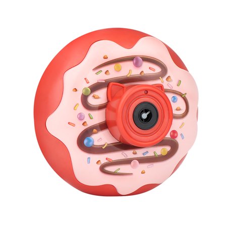 Sehao Children s Light Music Donut Bubble Camera One-Button Automatic Bubble 50ml Other Bable Toy B