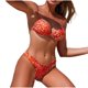 thumbnail image 2 of Tankini para mujer, bikini con escote en V y tirantes, traje de baño dividido, traje de baño dividido, traje de baño de dos piezas para mujer, trajes de baño tankini para mujer, traje de baño de 2 pie, 2 of 7