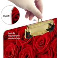thumbnail image 3 of FMSHPON Vintage Red Rose Clipboard Hardboard Wood Nursing Clip Board and Pull for Standard A4 Letter 13x9 inches, 3 of 7