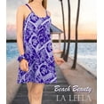 thumbnail image 2 of HAPPY BAY Women's Honeymoon Nightshirts Mini Slip Nighty 10-12 Cobalt-AC59, 2 of 4