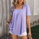 thumbnail image 1 of mfyjkho Tops Para Salir, Camisa Informal Holgada De Manga Corta Con Cuello Redondo Para Mujer Tops Para Salir S, 1 of 7