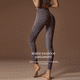 thumbnail image 4 of Pantalones de yoga Lijado desnudo Deportes De una sola pieza Cintura alta europea y americana Levantamiento de cadera Melocotón Apretado Pantalones de fitness de secado rápido para mujeres, 4 of 5