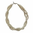 thumbnail image 1 of Visland Collier pour Femmes Vintage en Fausse Perle Torsadée Emmêlée à Multiples Couches Ras-du-Cou en Fausse Perle Décoration de Cou Bijoux de Luxe Collier de Bal Cocktail Cosplay pour Femmes, 1 of 7
