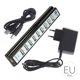 thumbnail image 1 of Teclado U-disk Mouse 10 puertos USB 2.0 Plástico Splitter Hub Cable de carga para teléfono móvil Adaptador Cargador Guardurnaity PJ6913-01, 1 of 2