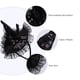 thumbnail image 5 of 3 piezas de sombrero de bruja de Halloween diadema con clip brillante accesorio para disfraces, 5 of 5