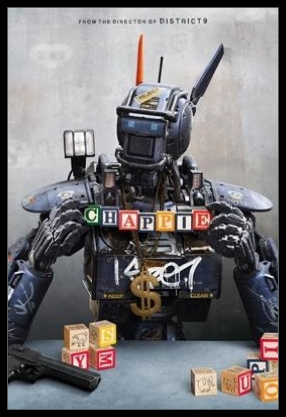 Chappie Movie Cover Poster Poster Print