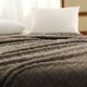 thumbnail image 4 of Lunxisen 1 Pcs Soft Fleece Throw Blanket Cozy Lightweight Blanket for Bed, Sofa Travel Warm Plush Decorative Throw for Home(59*39in), 4 of 9