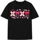 thumbnail image 1 of XOXO - playera de estetoscopio coqueta, playera para el día de San Valentín, playera con diseño de lazo rosa, 1 of 3
