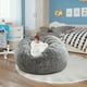 thumbnail image 1 of Funda para silla de salón o sofá | Funda circular grande de terciopelo | Manta elástica de tela para oficina, dormitorio y decoración del hogar | 150 cm x 75 cm | Cierre de cremallera | 1 pieza, 1 of 4