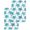 Blue Green, variant on Coastal Sea Turtle Kitchen Dish Towels for Drying Dishes Set of 2, Nautical Turquoise Ocean Creatures Waffle Weave Microfiber Hand Tea Bathroom Towels Quick Dry & Absorbent Towel 15.7x23.6