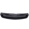 thumbnail image 5 of EK T-R Style Front Bumper Hood Mesh Grill Racing Grille for EK DX EX LX Type R 1999-2000 Glossy Black, 5 of 5