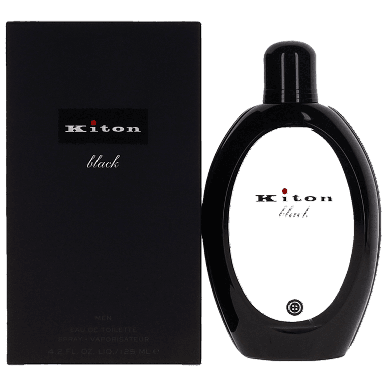 Kiton Black Eau De Toilette Spray for Men 4.2 oz Cologne - Walmart.com
