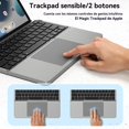 thumbnail image 3 of Teclado Inalámbrico Plegable, MARVA Recargable con Touchpad, Bluetooth Portátil para iPad Tablet Android iOS Windows, Soporte Ajustable y Antideslizante Funda Protectora Desmontable, 3 of 8