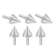 thumbnail image 4 of Kit de 6 tornillos M5 para parabrisas de motocicleta, pernos de punta, accesorios de montaje Plata, 4 of 9
