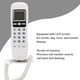 thumbnail image 3 of Teléfono de casa teléfono de sistema dual teléfono de devolución de llamada confiable para oficina en casa, 3 of 8
