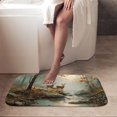 thumbnail image 2 of 1pc Deer in Autumn Forest Stream Absorbent Non-Slip Bathroom Thickened Flannel Rug Decor,Soft,Quick Drying,Suitable For Indoor/outdoor Use,Bathrooms,Bedrooms,Kitchens,Terrace,Laundry Rooms,16"x24", 2 of 9