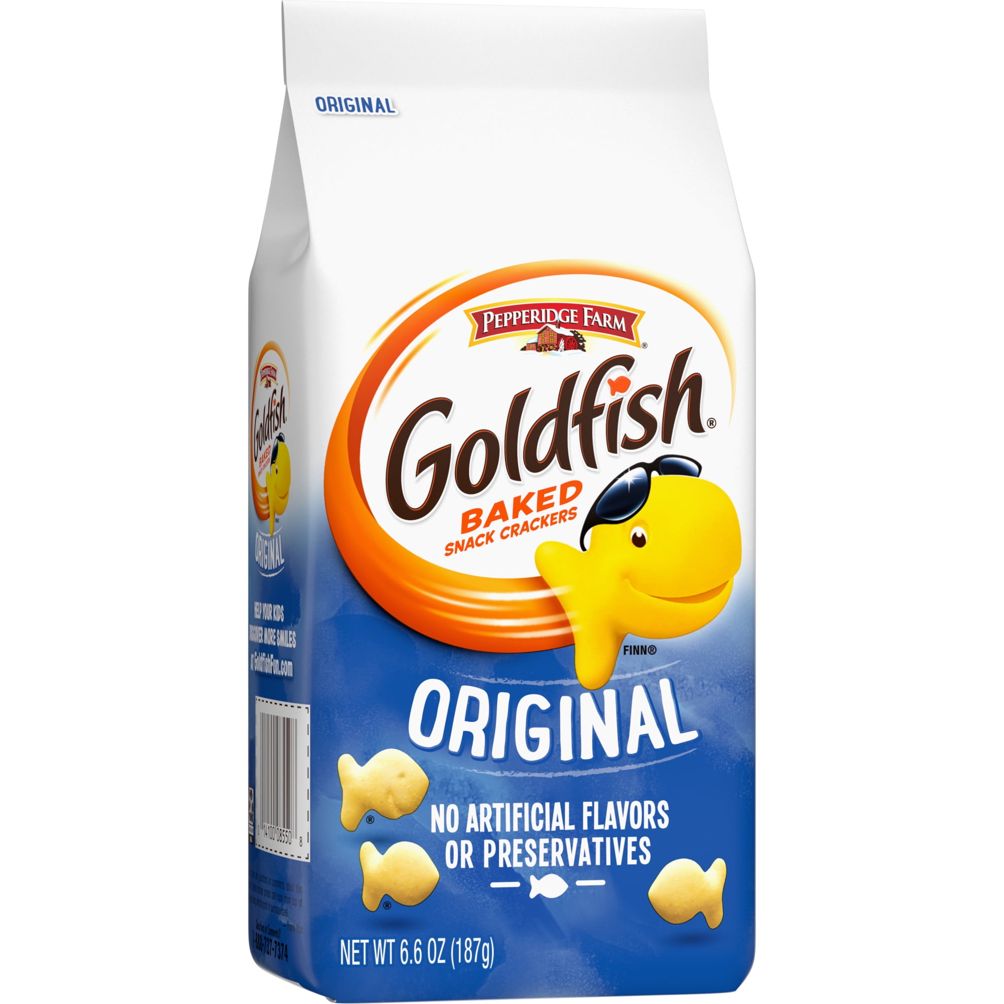 Buy Goldfish Original Crackers, Snack Crackers, 6.6 oz bag Online at