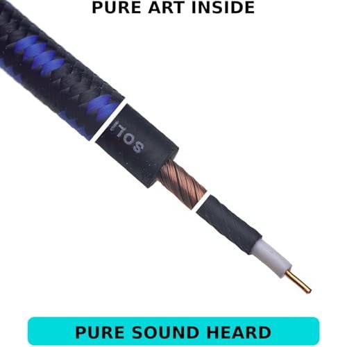 Evidence Audio The Melody Instrument Cable Right to Straight Plugs 20 feet 6 m