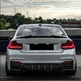 thumbnail image 3 of MSJ Gloss Black Highkick Rear Trunk Spoiler Wing For BMW F87 M2 F22 M240i 2014-2020, 3 of 6