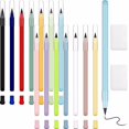 thumbnail image 1 of relayinert 14pack/lot Eternal Inkless Pencil Replaceable Nibs Durable And Eco-friendly For Artwork Durable 1Set, 1 of 6