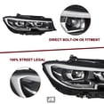 thumbnail image 4 of For 2019-2021 BMW 3 Series G20 G21 340i 330i LED Headlight AFS Right Passenger, 4 of 8