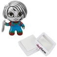thumbnail image 5 of Charm muñeco terror plata s925 CharmChucky 1Pza Plata S925 Chapa Charm Separador Chucky Plateado/Rojo/Verde/Azul, 5 of 5