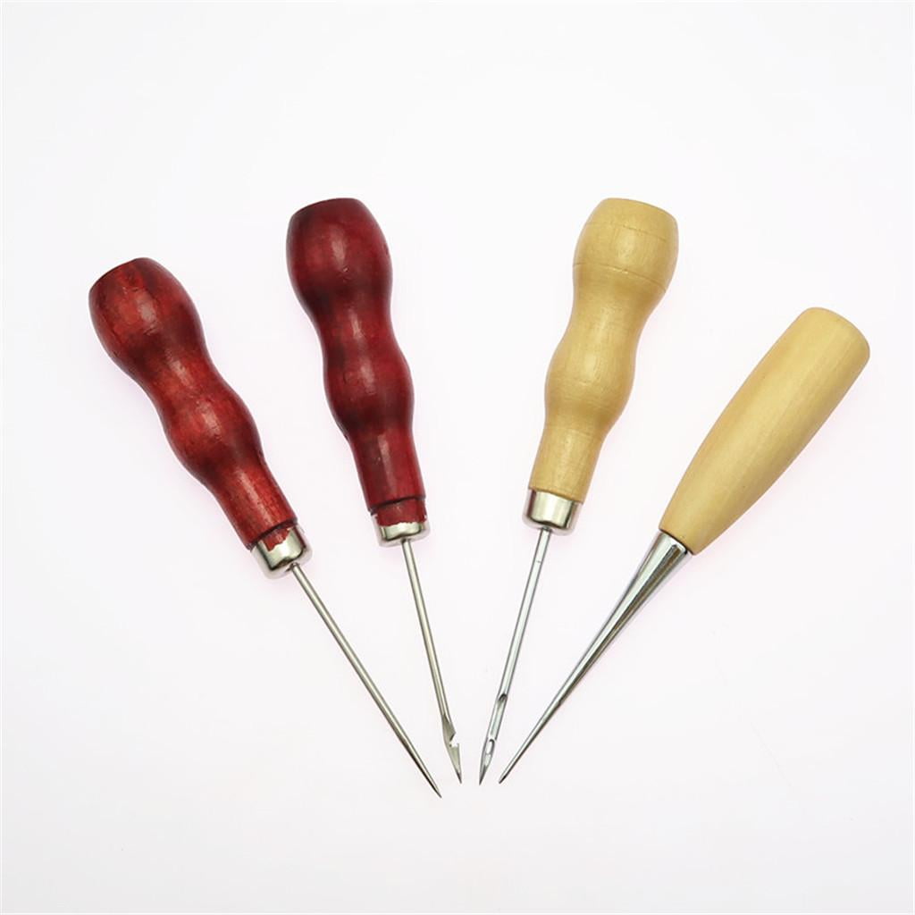 HILABEE 31x Leather Craft Sewing Tools Leather Hand Tools Kit Leathercraft Set for LeatherWorking Sewing Saddle Groover DIY Leather Drilling Grinding Tool