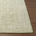 thumbnail image 2 of Hauteloom Yadid Wool Living Room, Bedroom Area Rug - Traditional - Sage, Ivory, Olive - 5' x 7'6", 2 of 9