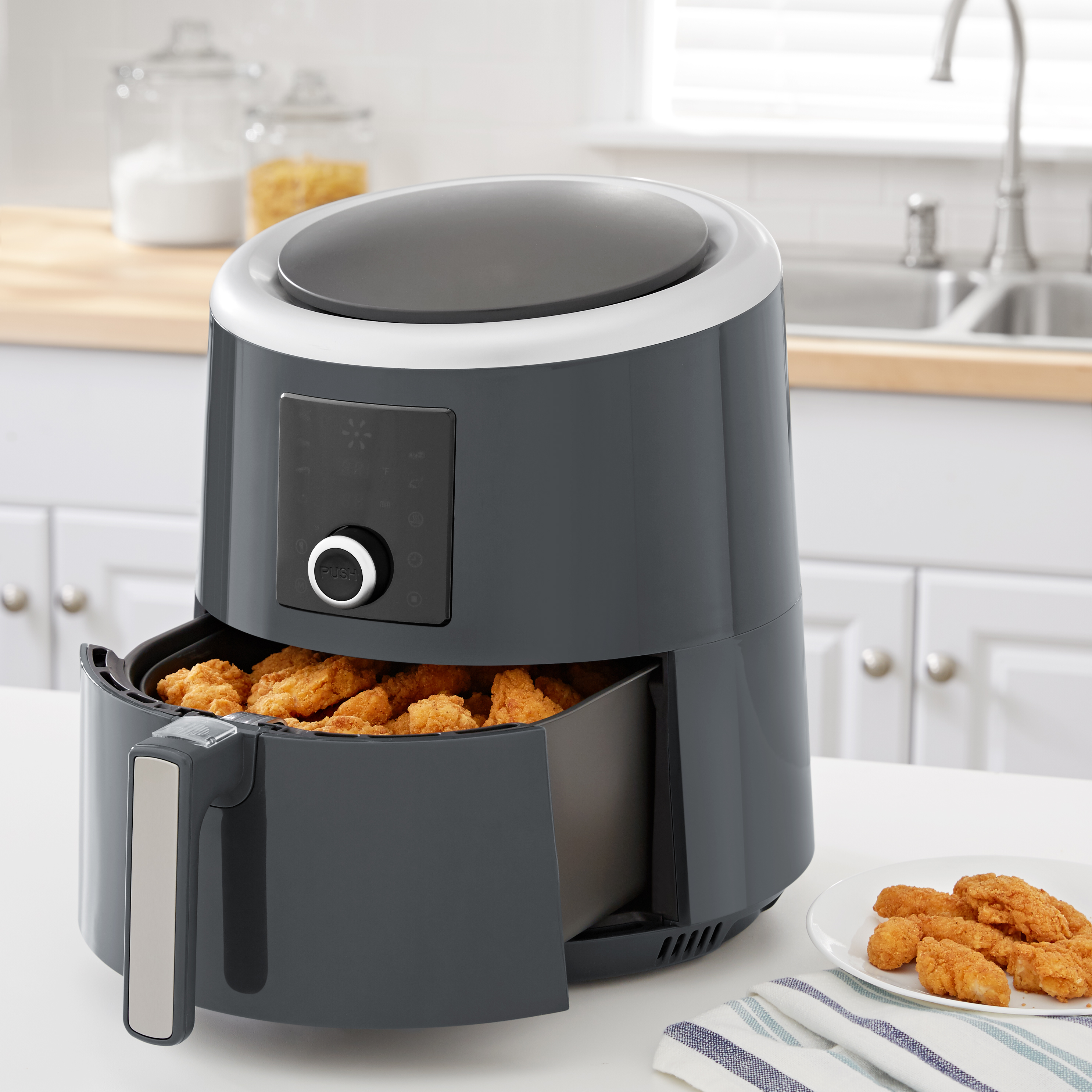 La Gourmet 6-Qt. Digital Air Fryer and Convection Oven, Charcoal - image 2 of 4