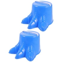 Masteelf Blue Plastic Stilts Shoes for Kids Use Great for Outdoor Sports Toy Balance Training 2pcs